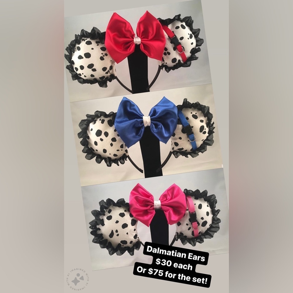 Disney Theme Park Ears! HANDMADE and One of a Kind!